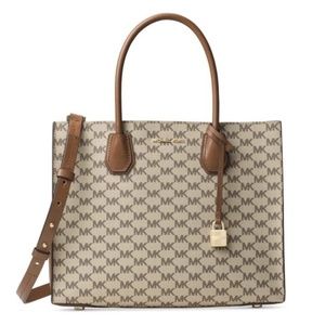 Mercer Large Convertible Natural/Luggage Mk Signat